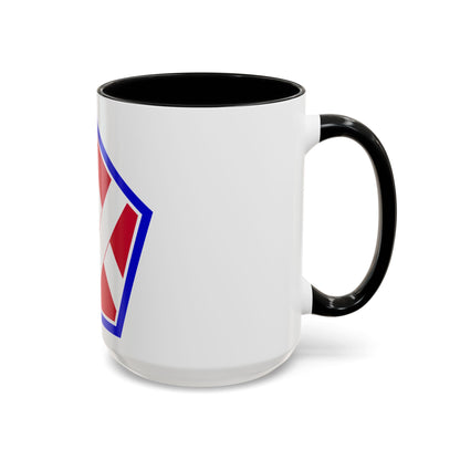 55th Sustainment Brigade (U.S. Army) Accent Coffee Mug