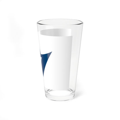 Flag of Utazu Kagawa (Japan) Pint Glass 16oz