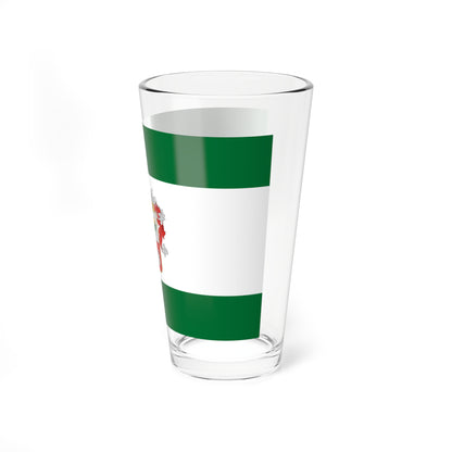 Flag of Mogyorod (Hungary) Pint Glass 16oz