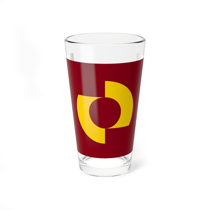 Flag of Izumozaki Niigata Amber variant (Japan) Pint Glass 16oz
