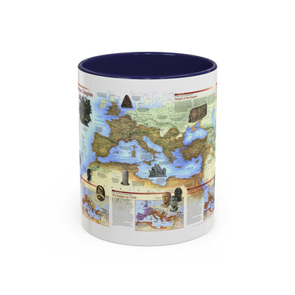 Roman Empire (1997) (Map) Accent Coffee Mug
