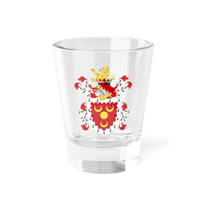 Coat of Arms of John Alden (United States) (Coat of Arms) Shot Glass 1.5oz