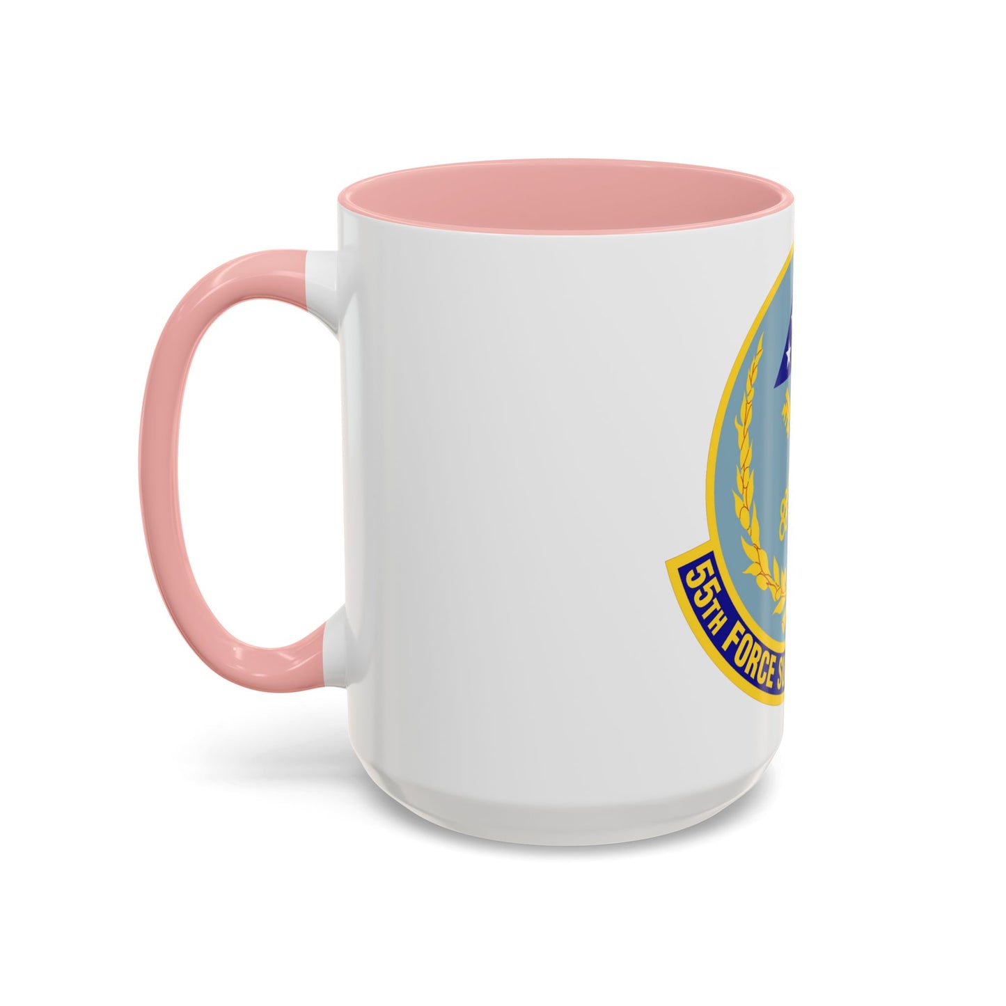 55th Force Support Squadron (U.S. Air Force) Accent Coffee Mug