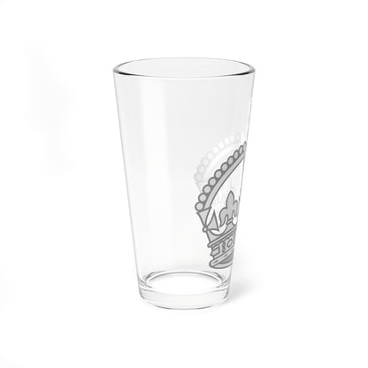 1901 pattern Tudor Crown silver hollow (United Kingdom) (Military Rank) Pint Glass 16oz
