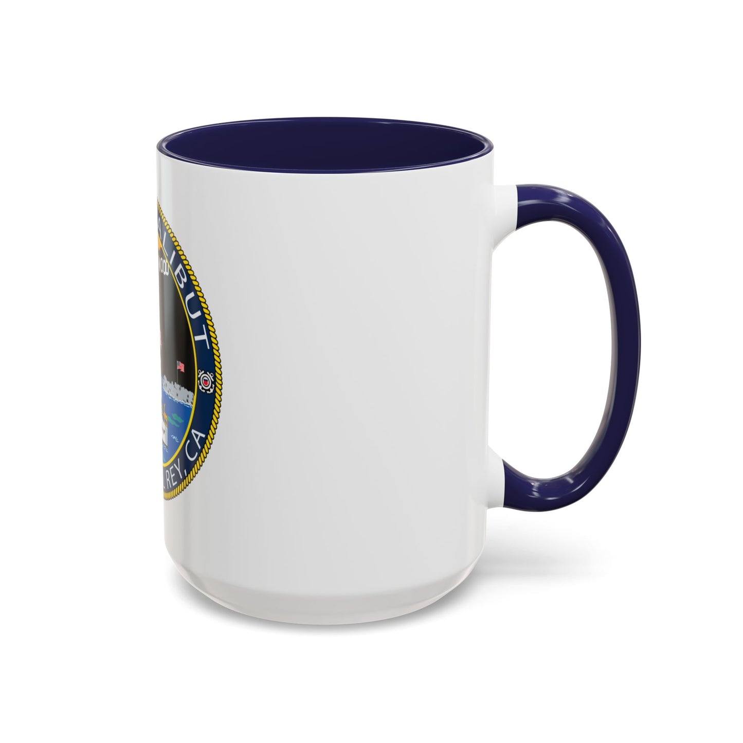 USCG Halibut Marina Del Ray CA (U.S. Coast Guard) Accent Coffee Mug