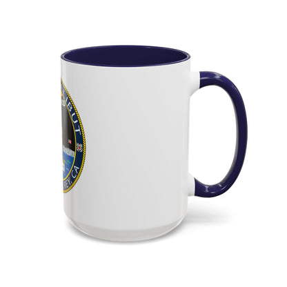 USCG Halibut Marina Del Ray CA (U.S. Coast Guard) Accent Coffee Mug