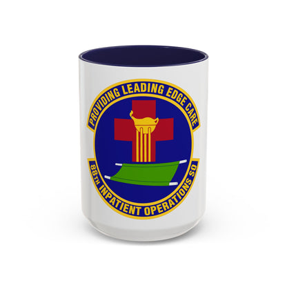 88 Inpatient Operations Squadron AFMC (U.S. Air Force) Accent Coffee Mug