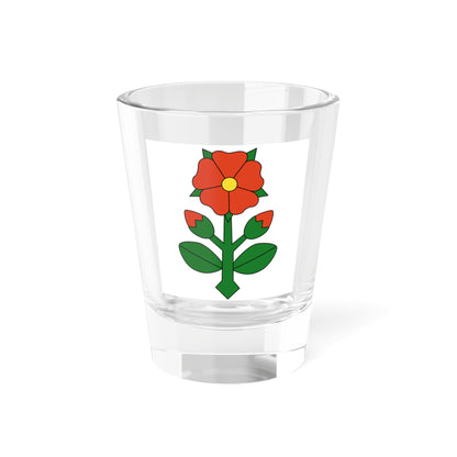 CHE Bruettisellen Flag (Switzerland) Shot Glass 1.5oz