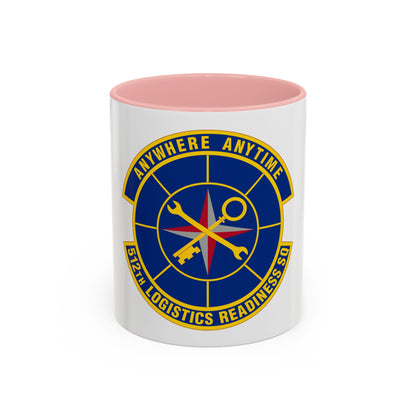 512 Logistics Readiness Squadron AFRC (U.S. Air Force) Accent Coffee Mug