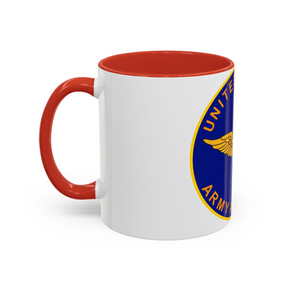 United States Aviation Branch (U.S. Army) Accent Coffee Mug