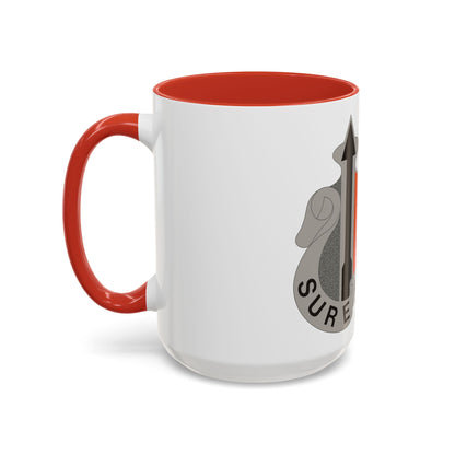 11 Signal Battalion (U.S. Army) Accent Coffee Mug