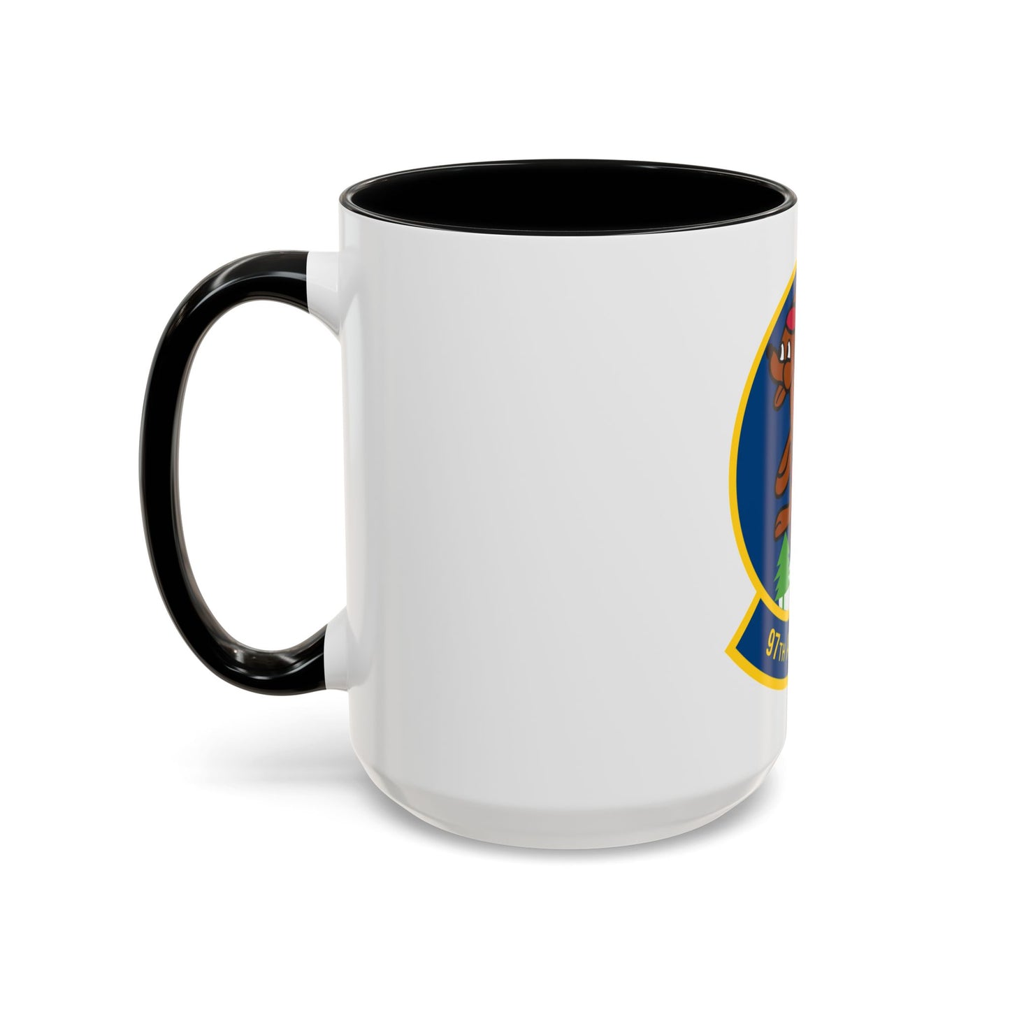 97 Airlift Squadron AFRC (U.S. Air Force) Accent Coffee Mug