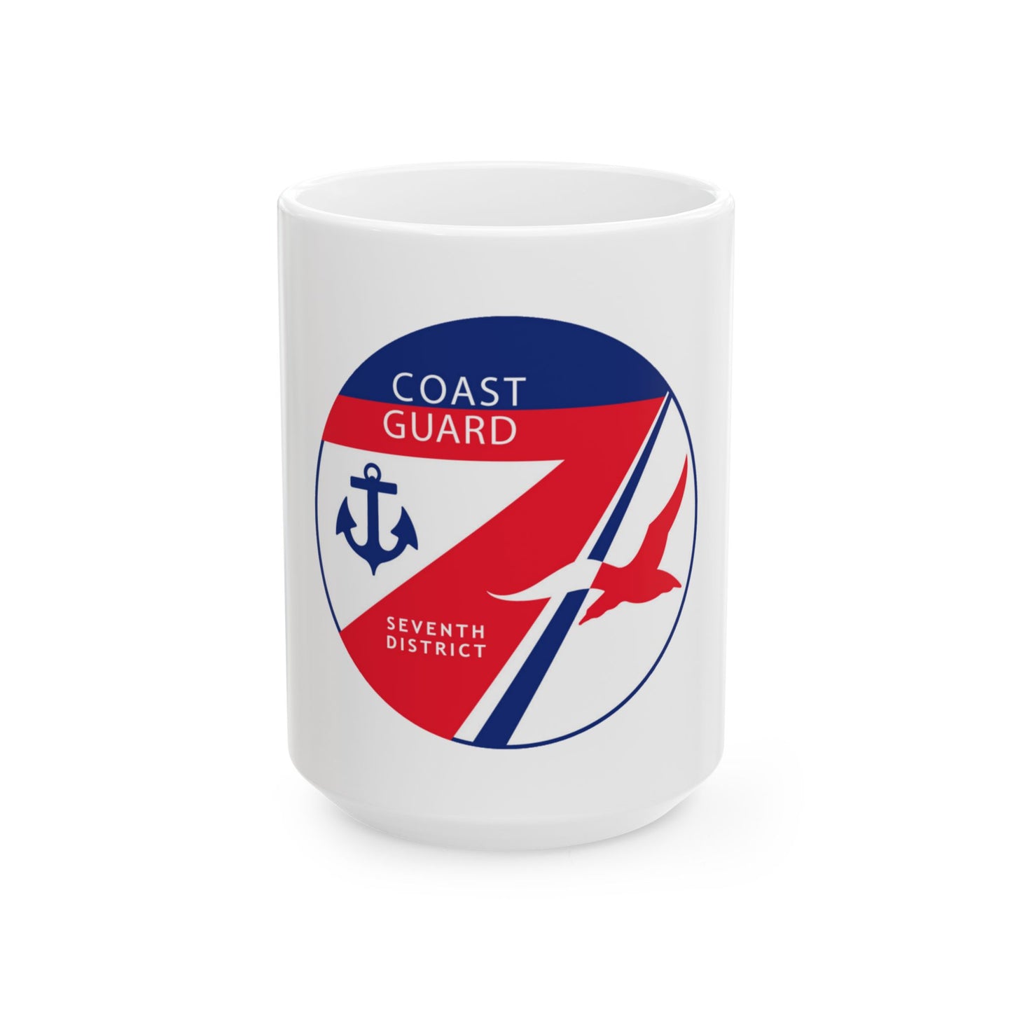 Coast Guard Seventh District (U.S. Coast Guard) White Coffee Mug