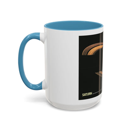 Space - Saturn (1981) (Map) Accent Coffee Mug