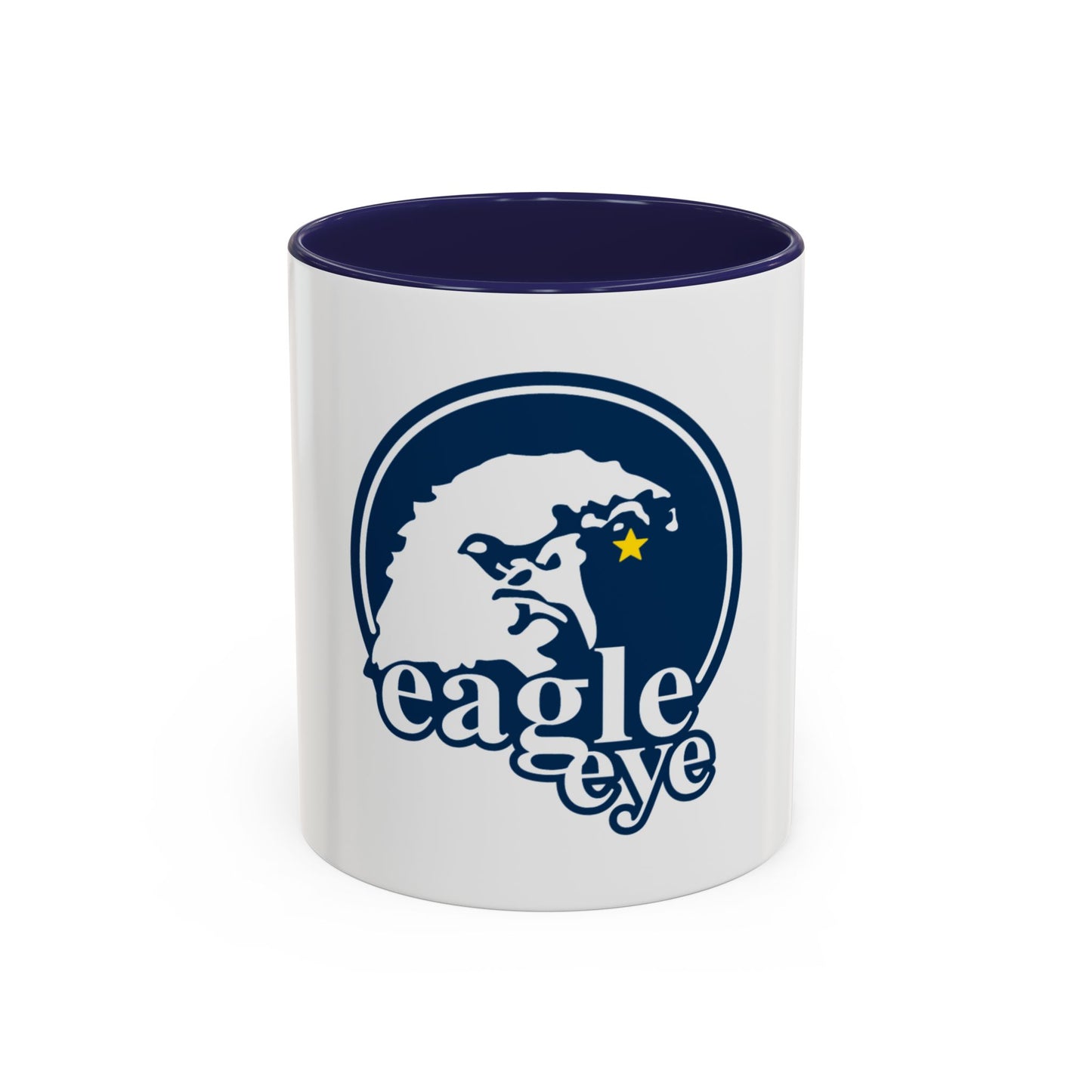 USCG Eagle Eye (U.S. Coast Guard) Accent Coffee Mug