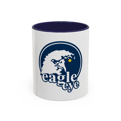 USCG Eagle Eye (U.S. Coast Guard) Accent Coffee Mug