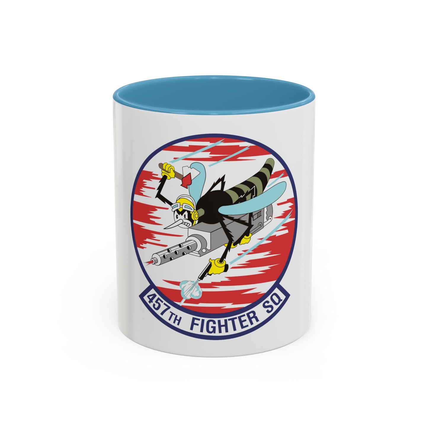 457th Fighter Squadron (U.S. Air Force) Accent Coffee Mug