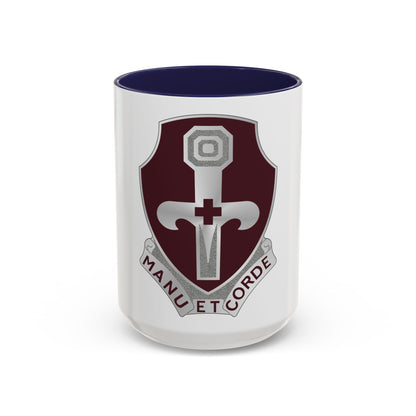 321 Medical Battalion (U.S. Army) Accent Coffee Mug