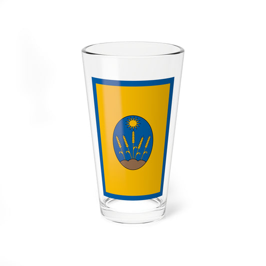 Flag of Szihalom (Hungary) Pint Glass 16oz