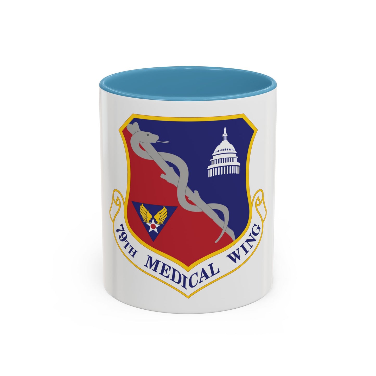 79th Medical Wing (U.S. Air Force) Accent Coffee Mug