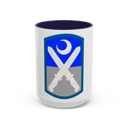 218th Infantry Brigade SSI (U.S. Army) Accent Coffee Mug