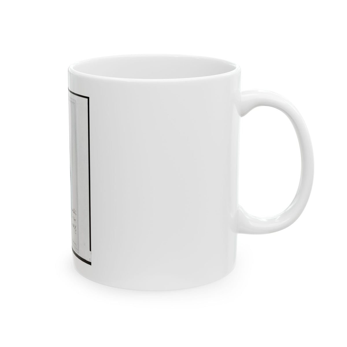 1st Lieutenant John Paul Kuntze, Union Officer, Bust Portrait, Facing Front (U.S. Civil War) White Coffee Mug