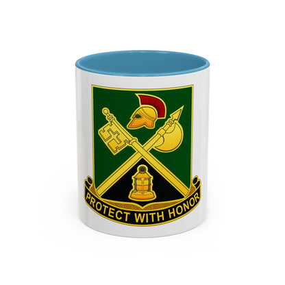 143 Military Police Battalion CAANG (U.S. Army) Accent Coffee Mug