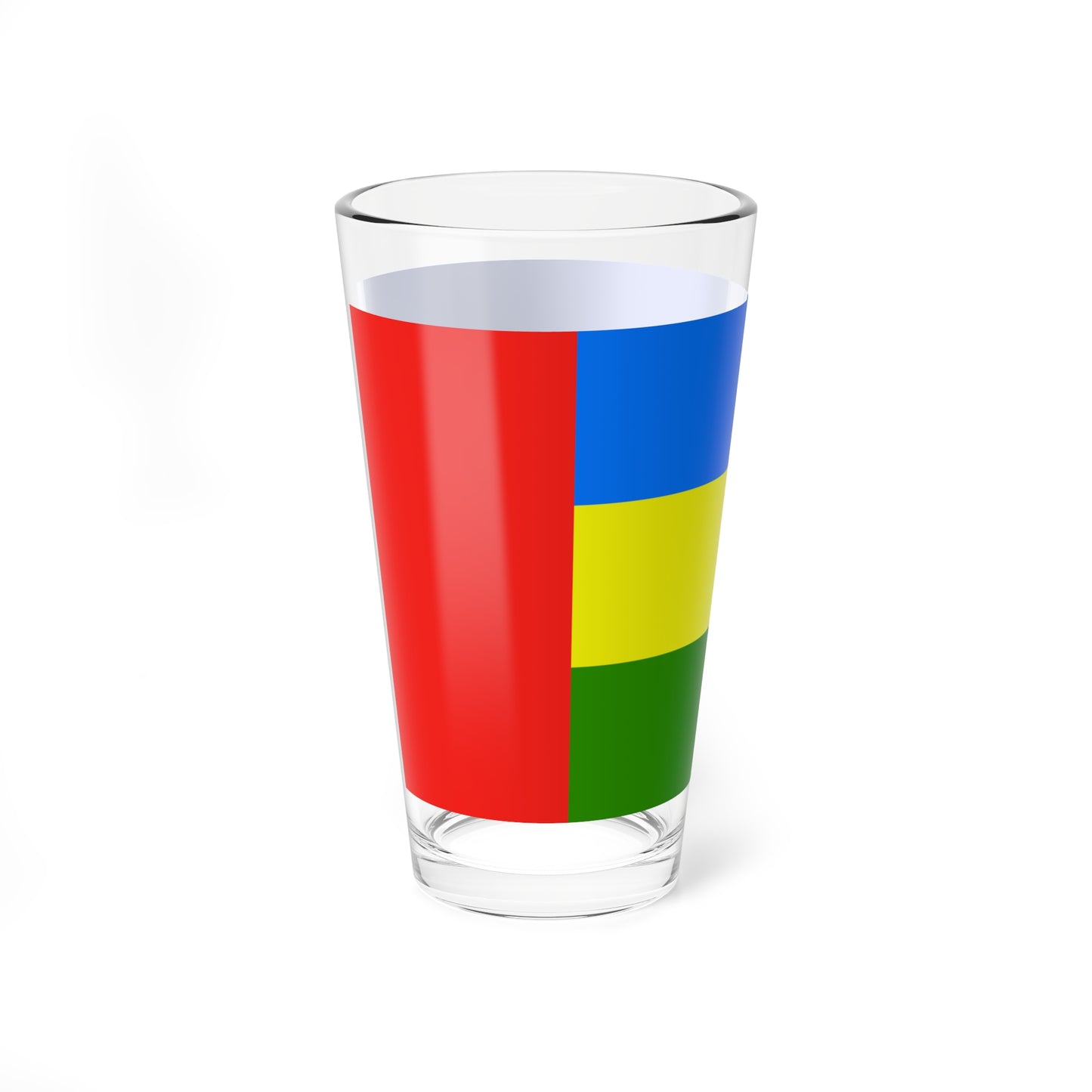Flag of the Beja Congress (Sudan) Pint Glass 16oz
