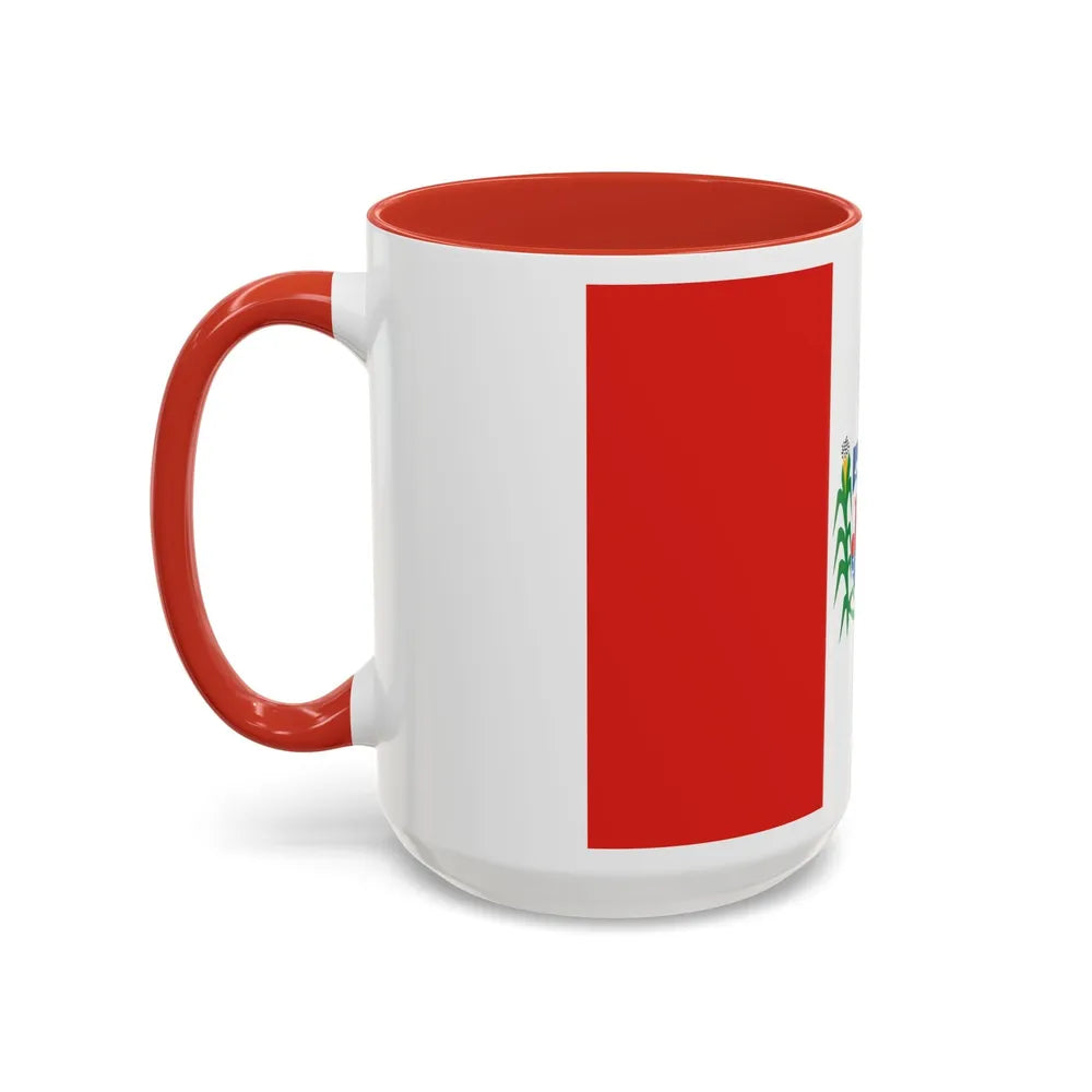 Flag of Alagoas Brazil - Accent Coffee Mug-Go Mug Yourself