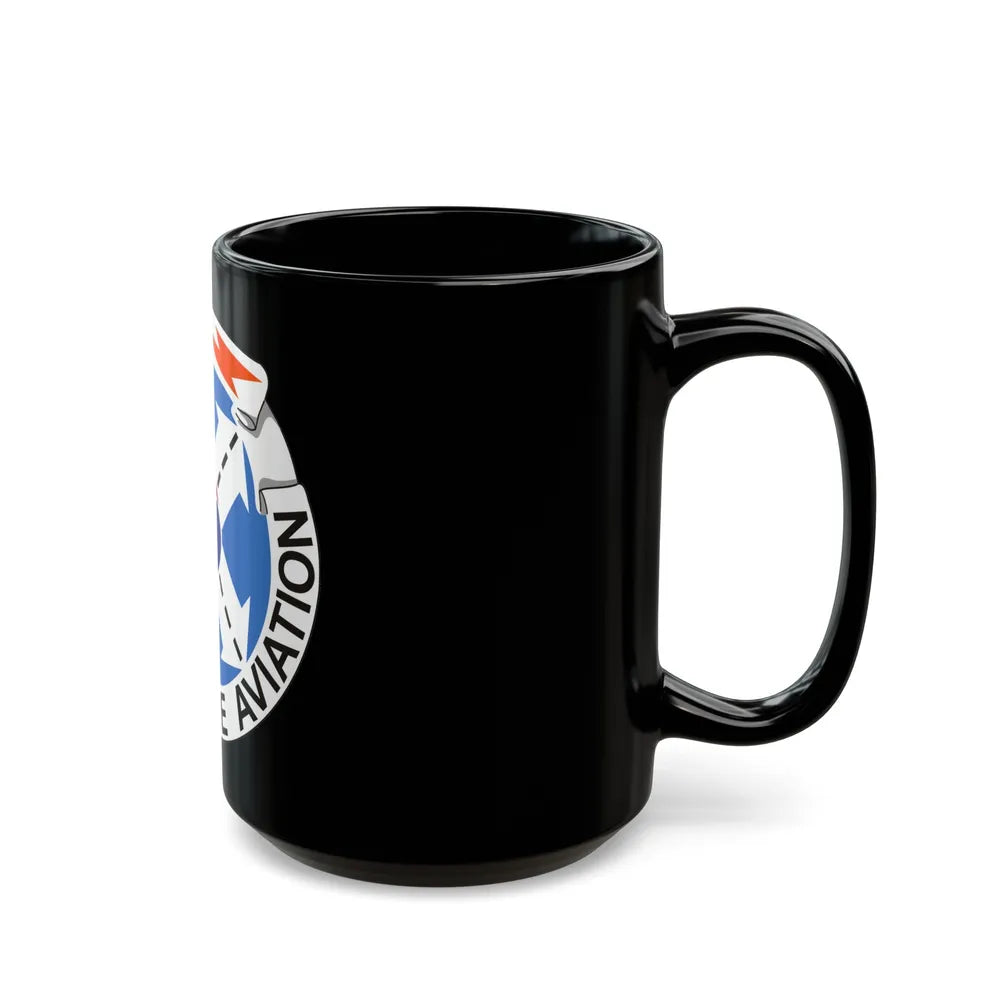 125th Air Traffic Control Battalion (U.S. Army) Black Coffee Mug-Go Mug Yourself