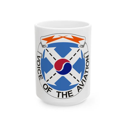 125th Air Traffic Control Battalion (U.S. Army) White Coffee Mug-15oz-Go Mug Yourself