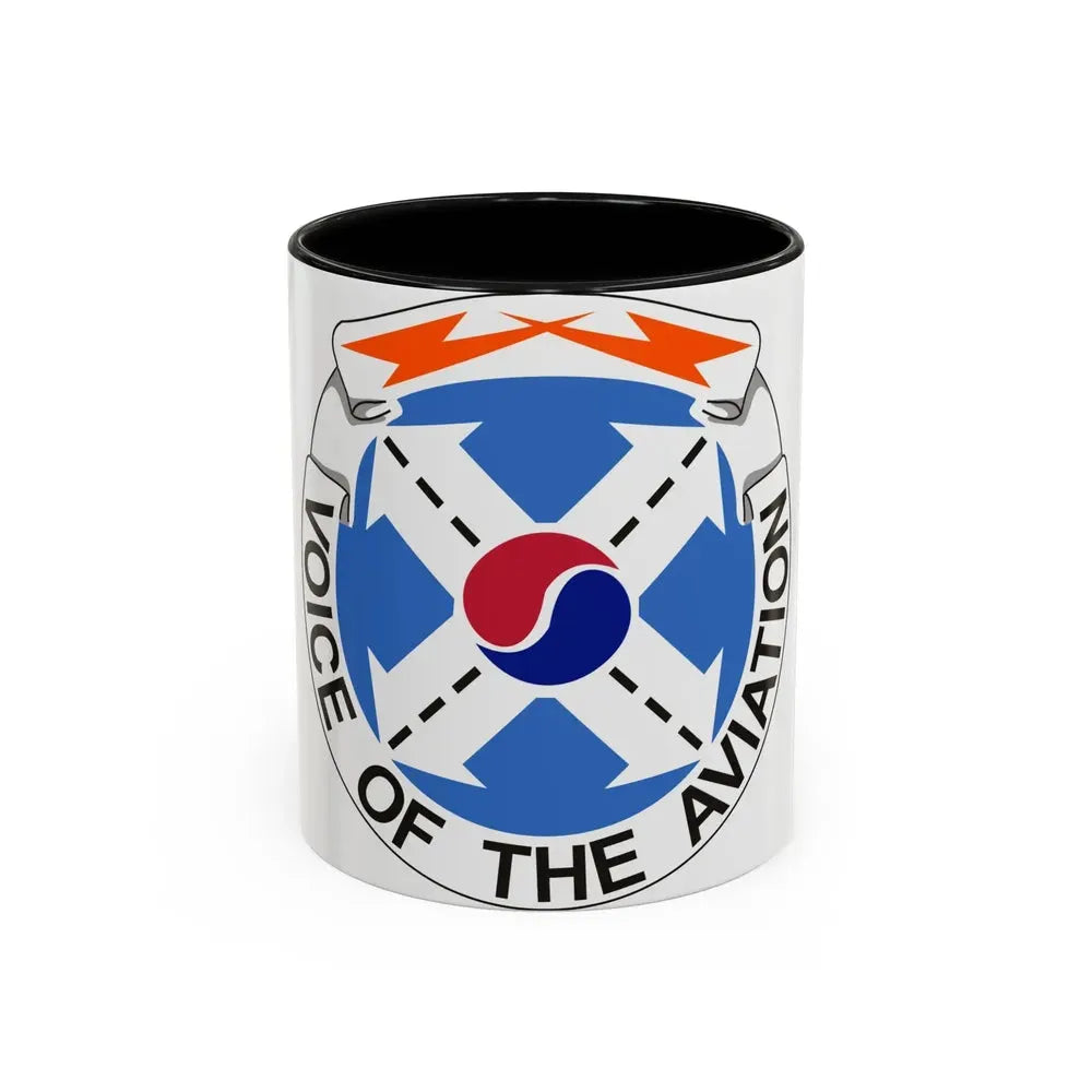 125th Air Traffic Control Battalion (U.S. Army) Accent Coffee Mug 11oz Black - Go Mug Yourself