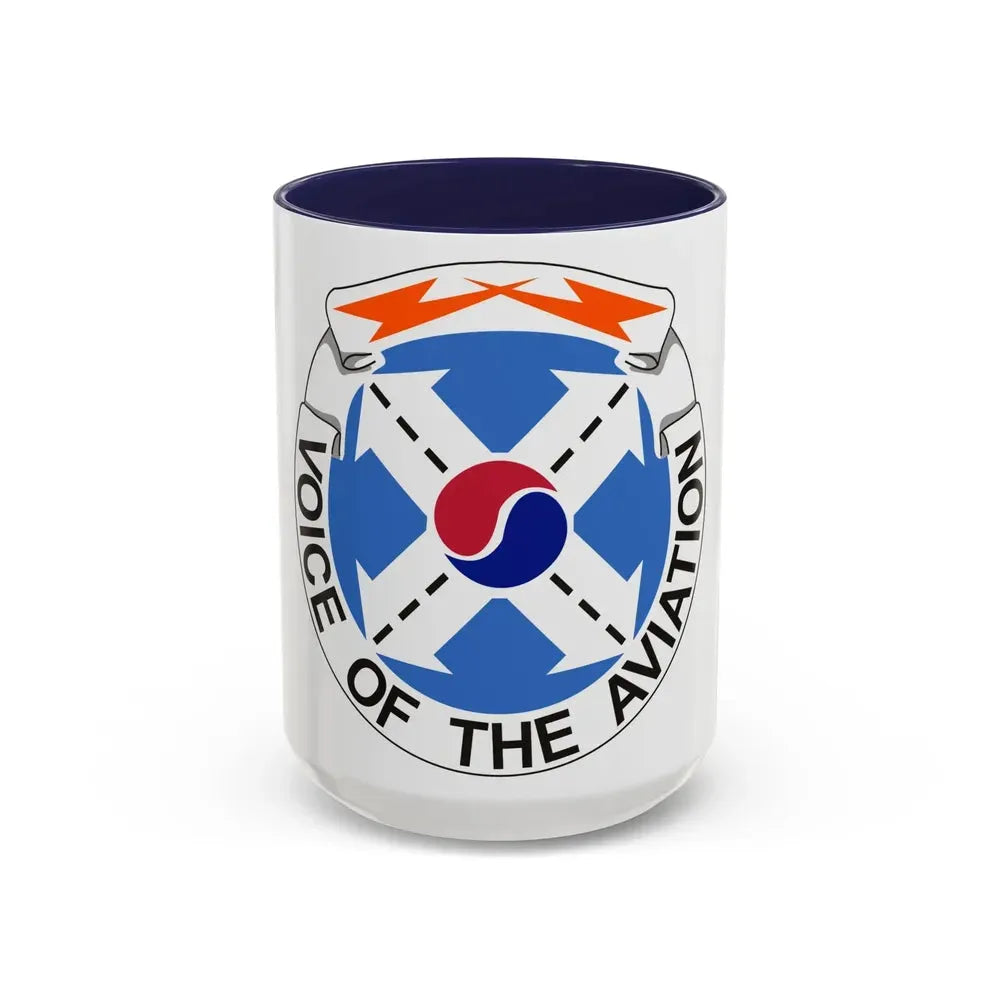 125th Air Traffic Control Battalion (U.S. Army) Accent Coffee Mug - Go Mug Yourself