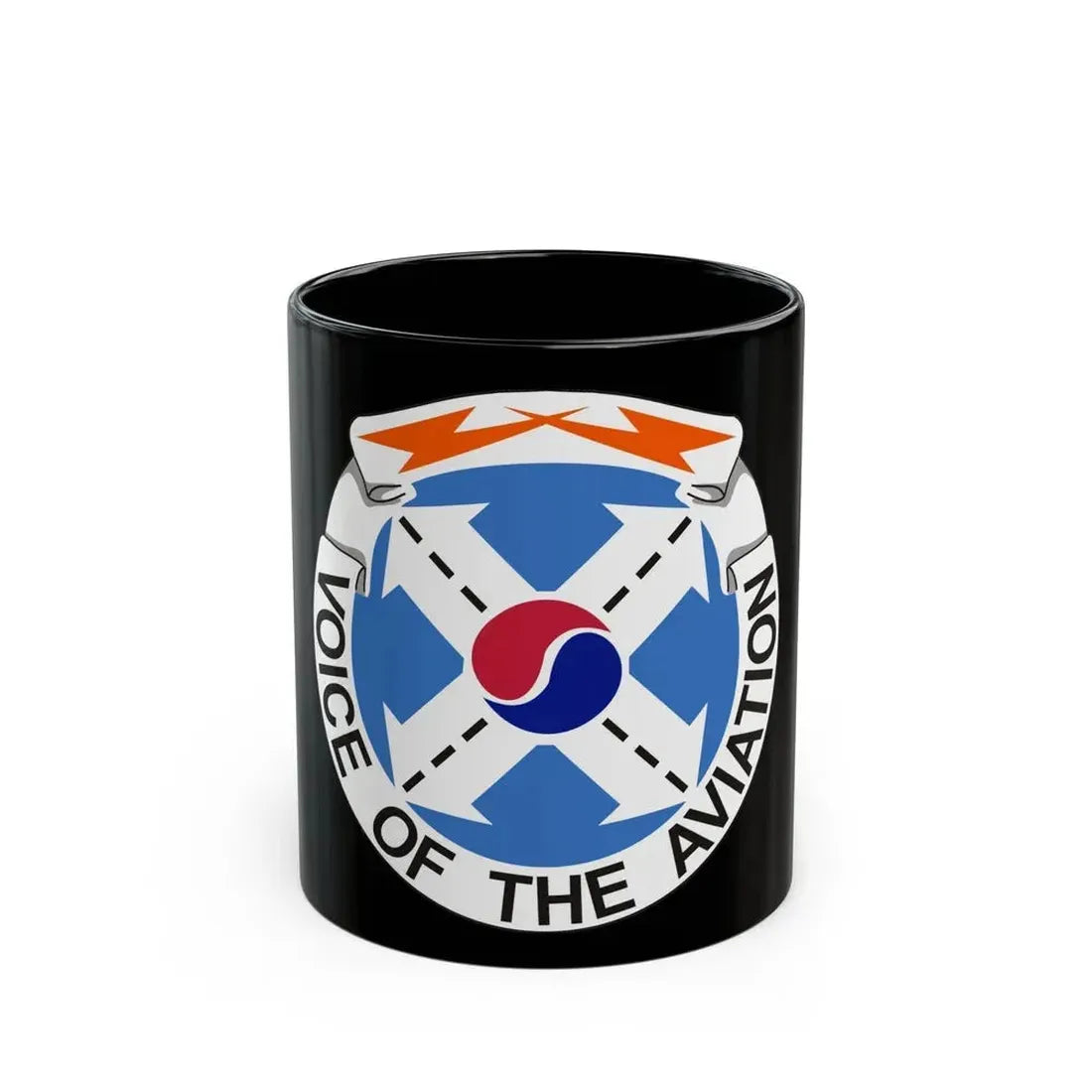 125th Air Traffic Control Battalion (U.S. Army) Black Coffee Mug 11oz - Go Mug Yourself