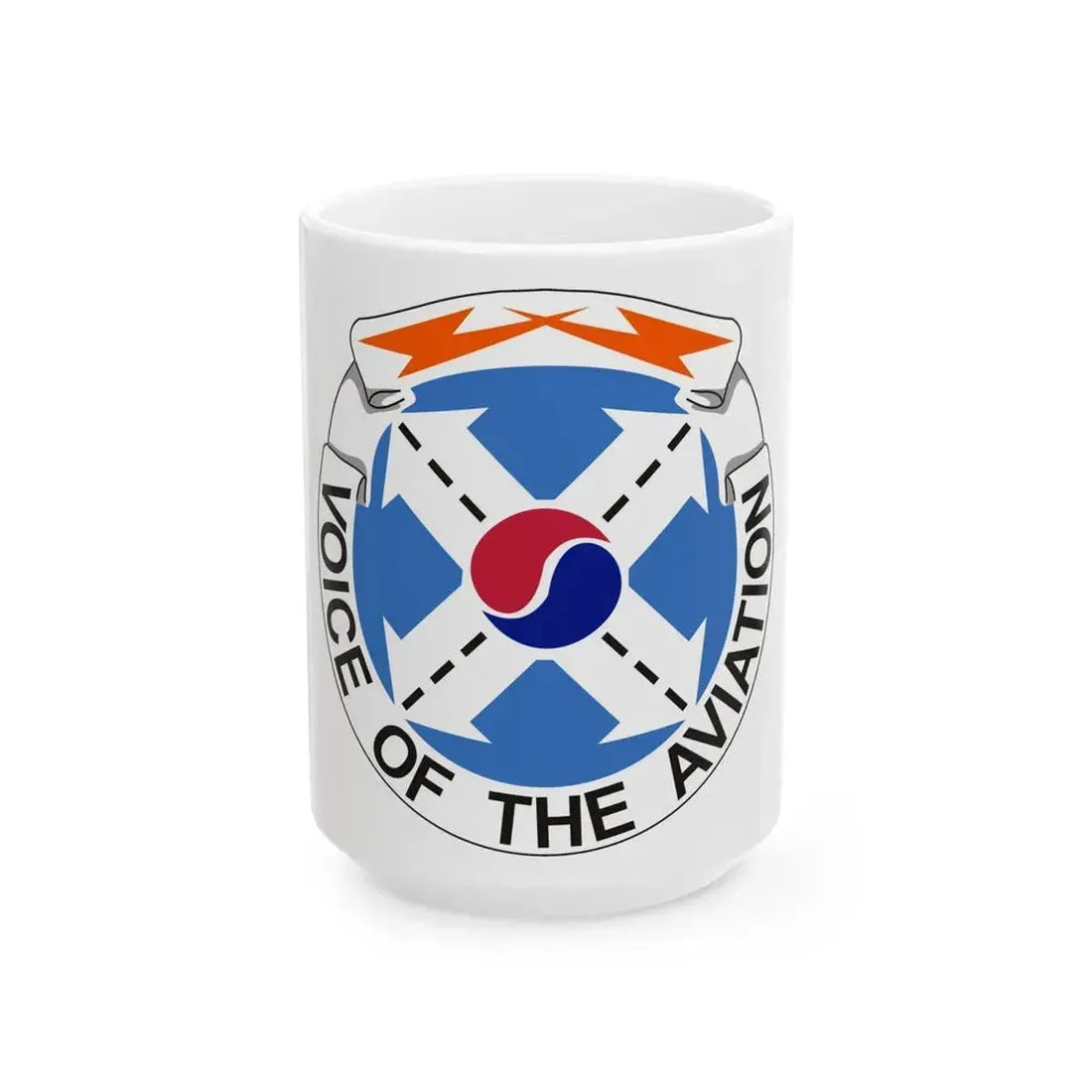 125th Air Traffic Control Battalion (U.S. Army) White Coffee Mug 15oz - Go Mug Yourself