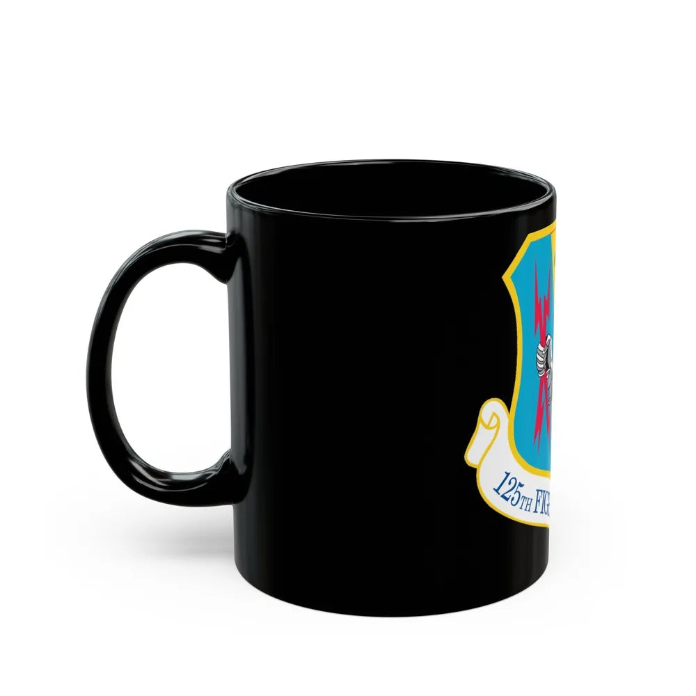 125th Fighter Wing (U.S. Air Force) Black Coffee Mug-Go Mug Yourself