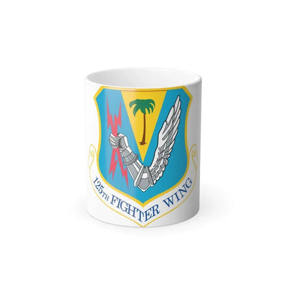125th Fighter Wing (U.S. Air Force) Color Changing Coffee Mug 11oz - Go Mug Yourself