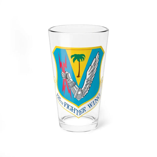 125th Fighter Wing (U.S. Air Force) Pint Glass 16oz 16oz - Go Mug Yourself