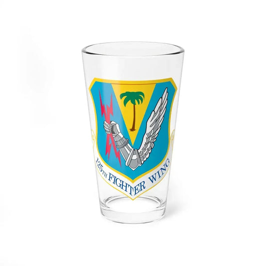 125th Fighter Wing (U.S. Air Force) Pint Glass 16oz 16oz - Go Mug Yourself