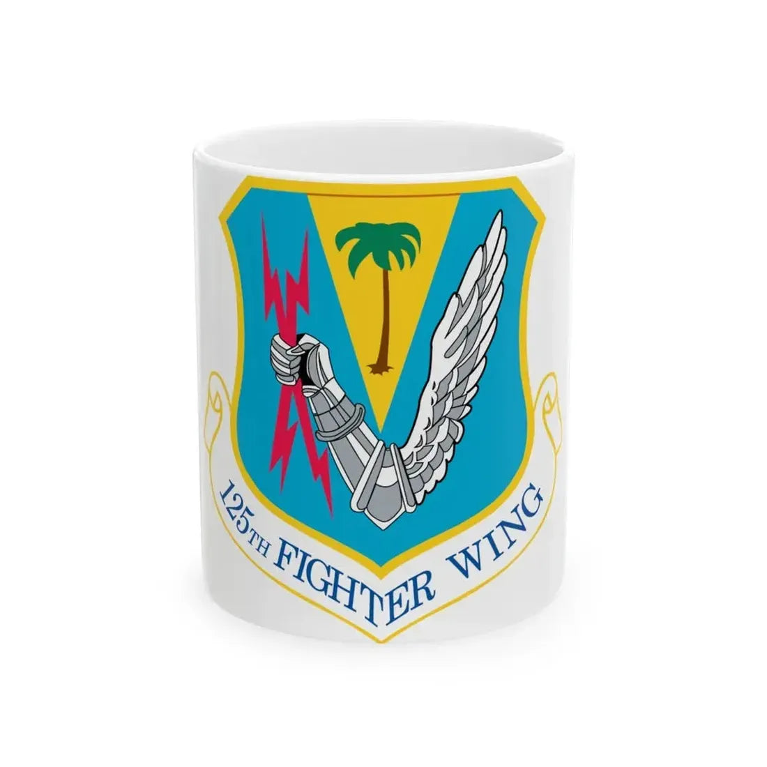 125th Fighter Wing (U.S. Air Force) White Coffee Mug 11oz - Go Mug Yourself