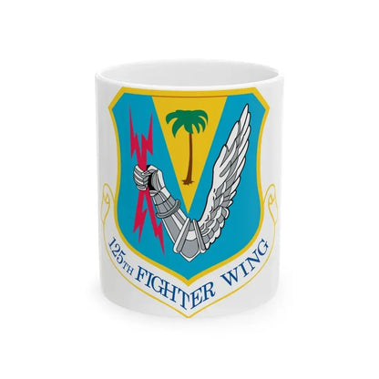 125th Fighter Wing (U.S. Air Force) White Coffee Mug 11oz - Go Mug Yourself