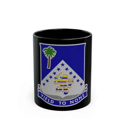 125th Infantry Regiment (U.S. Army) Black Coffee Mug-11oz-Go Mug Yourself