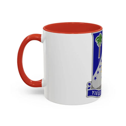 125th Infantry Regiment (U.S. Army) Accent Coffee Mug - Go Mug Yourself