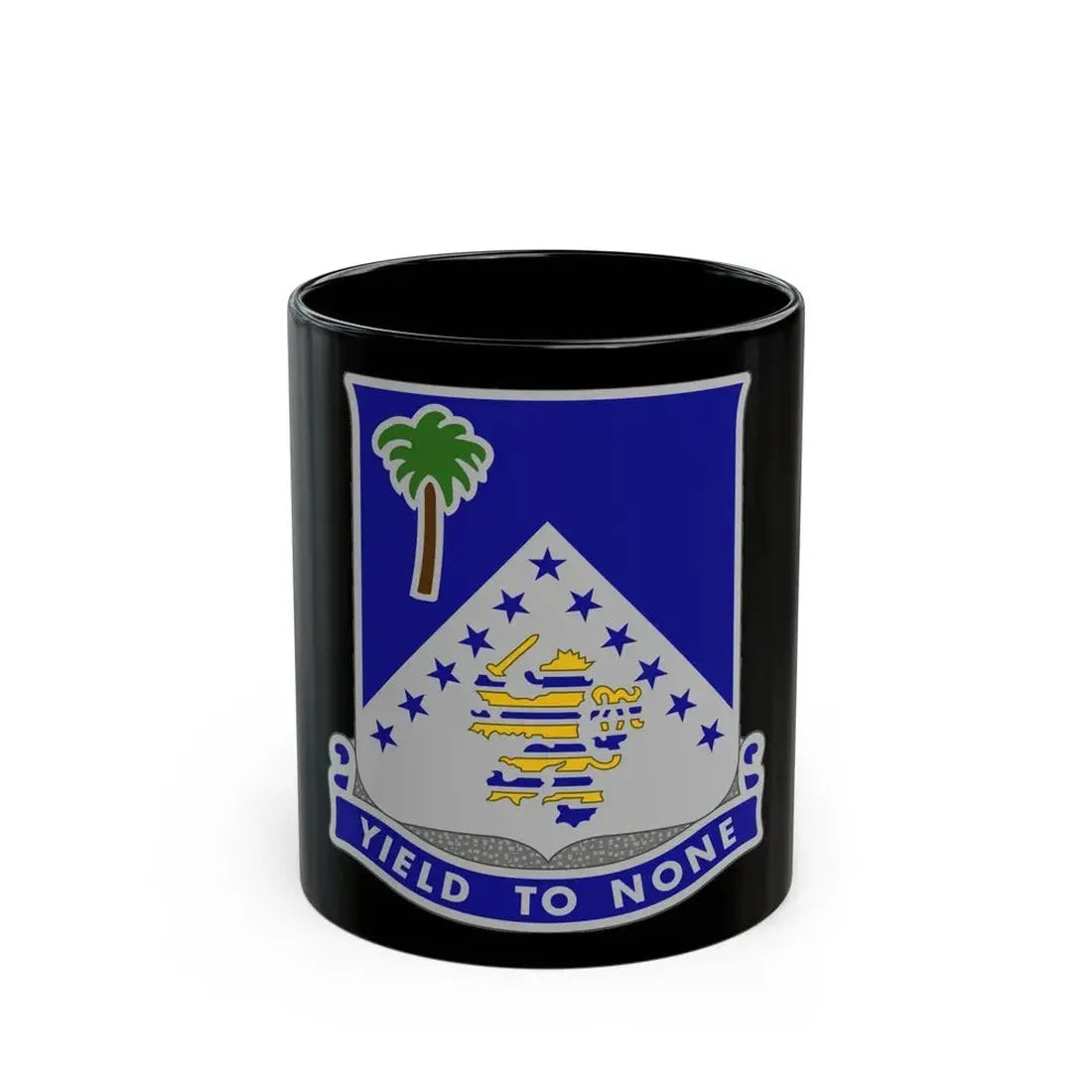 125th Infantry Regiment (U.S. Army) Black Coffee Mug 11oz - Go Mug Yourself