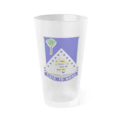 125th Infantry Regiment (U.S. Army) Frosted Pint Glass 16oz Default Title - Go Mug Yourself