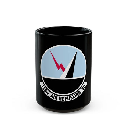 126 Air Refueling Squadron (U.S. Air Force) Black Coffee Mug-15oz-Go Mug Yourself