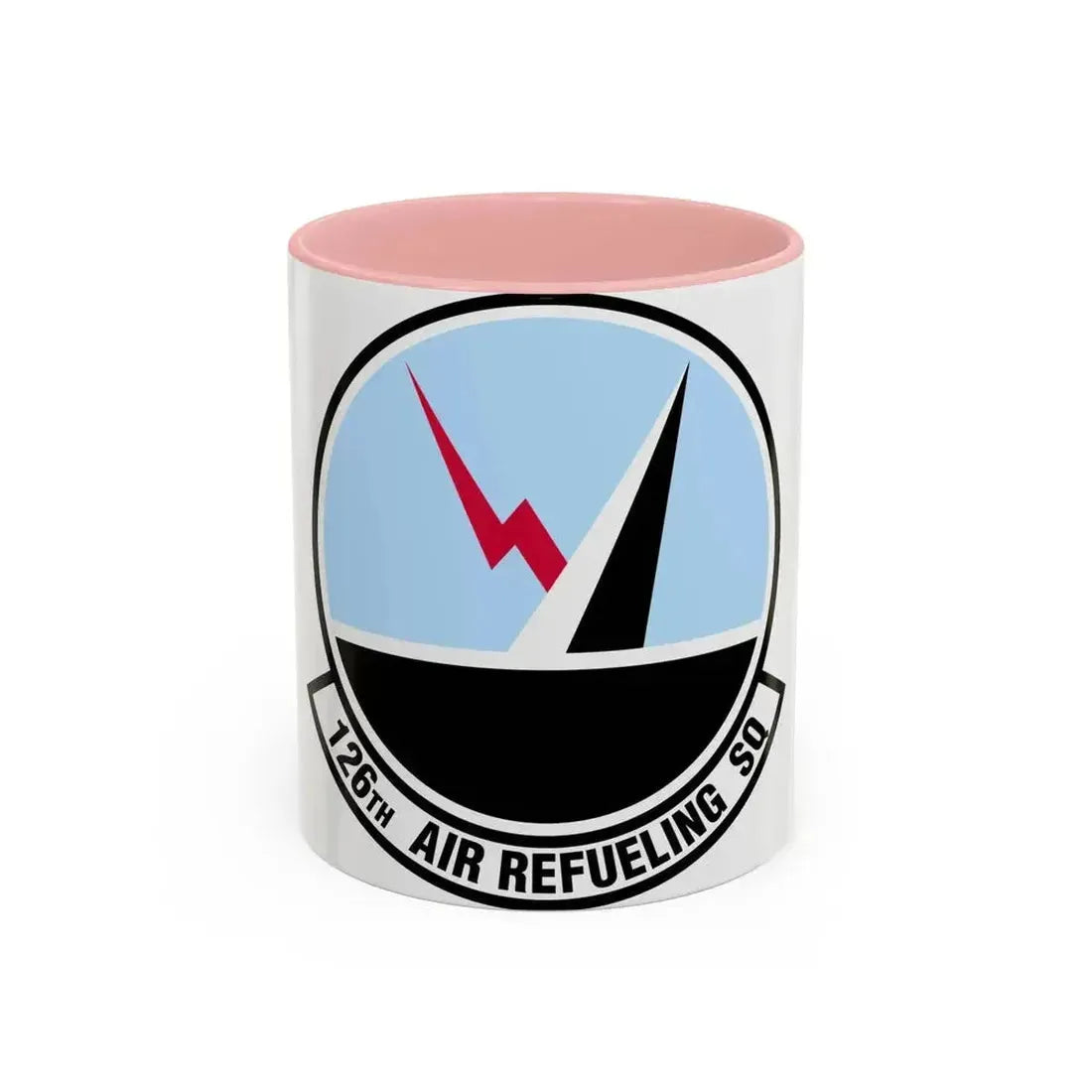 126 Air Refueling Squadron (U.S. Air Force) Accent Coffee Mug 11oz Pink - Go Mug Yourself