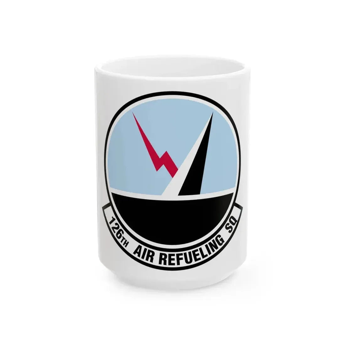 126 Air Refueling Squadron (U.S. Air Force) White Coffee Mug 15oz - Go Mug Yourself