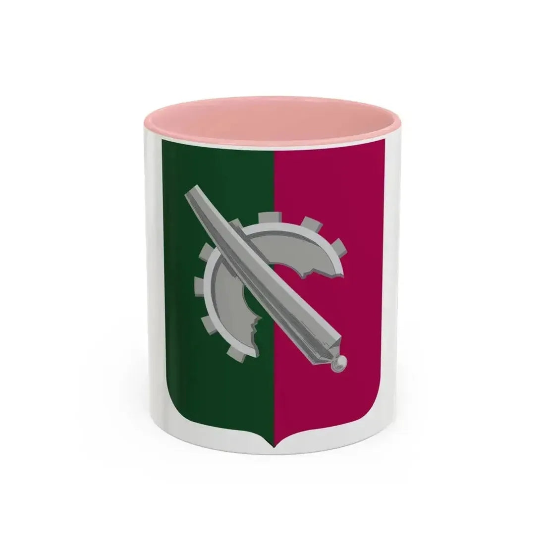 126 Maintenance Battalion 2 (U.S. Army) Accent Coffee Mug 11oz Pink - Go Mug Yourself