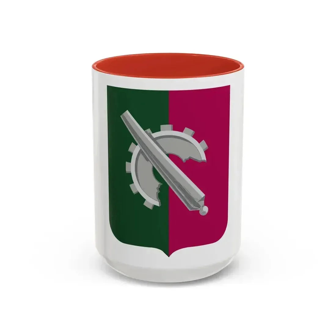 126 Maintenance Battalion 2 (U.S. Army) Accent Coffee Mug 15oz Red - Go Mug Yourself
